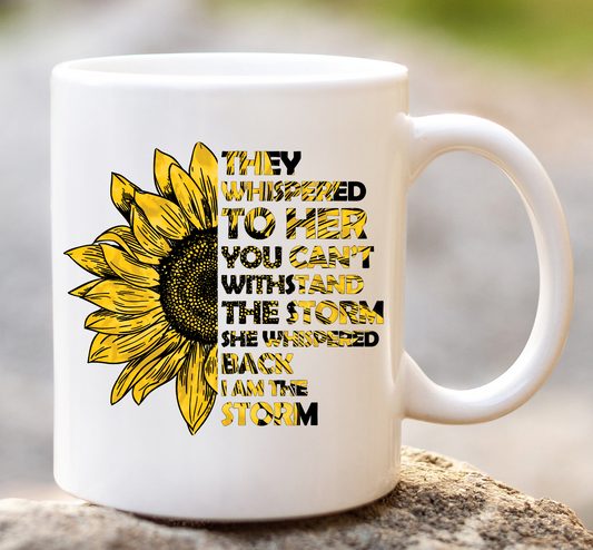 Sunflower I am the storm