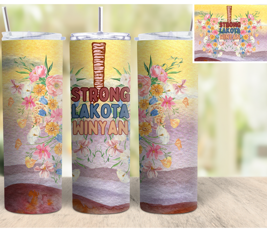 Strong Lakota Winyan Tumbler