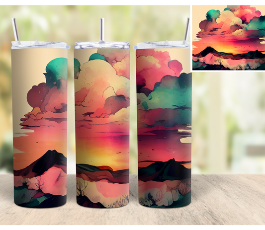 Sunset Tumbler