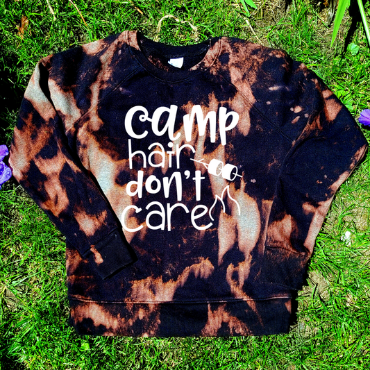 Camp Hair Bleached Sweatshirt