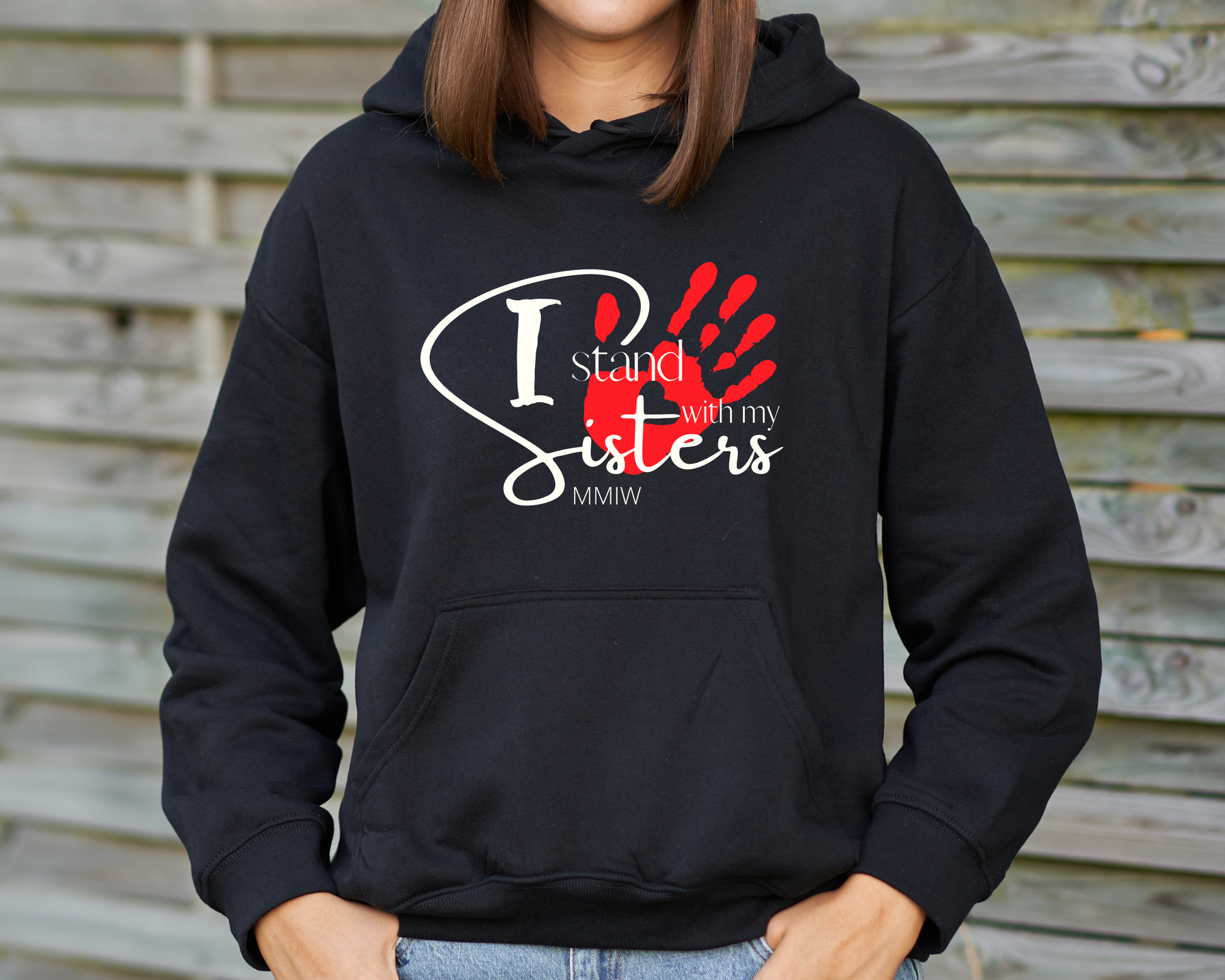 Sisters hoodie hot sale black