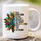 Turquoise "I am the Storm" mug